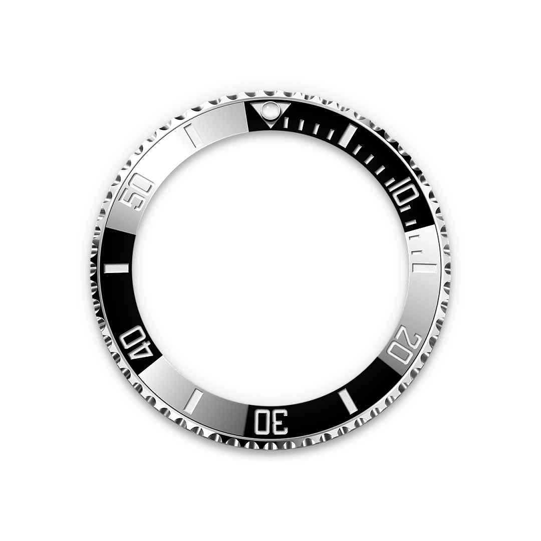 rolex Submariner bezel in Oystersteel, M124060-0001 - Myungbosa