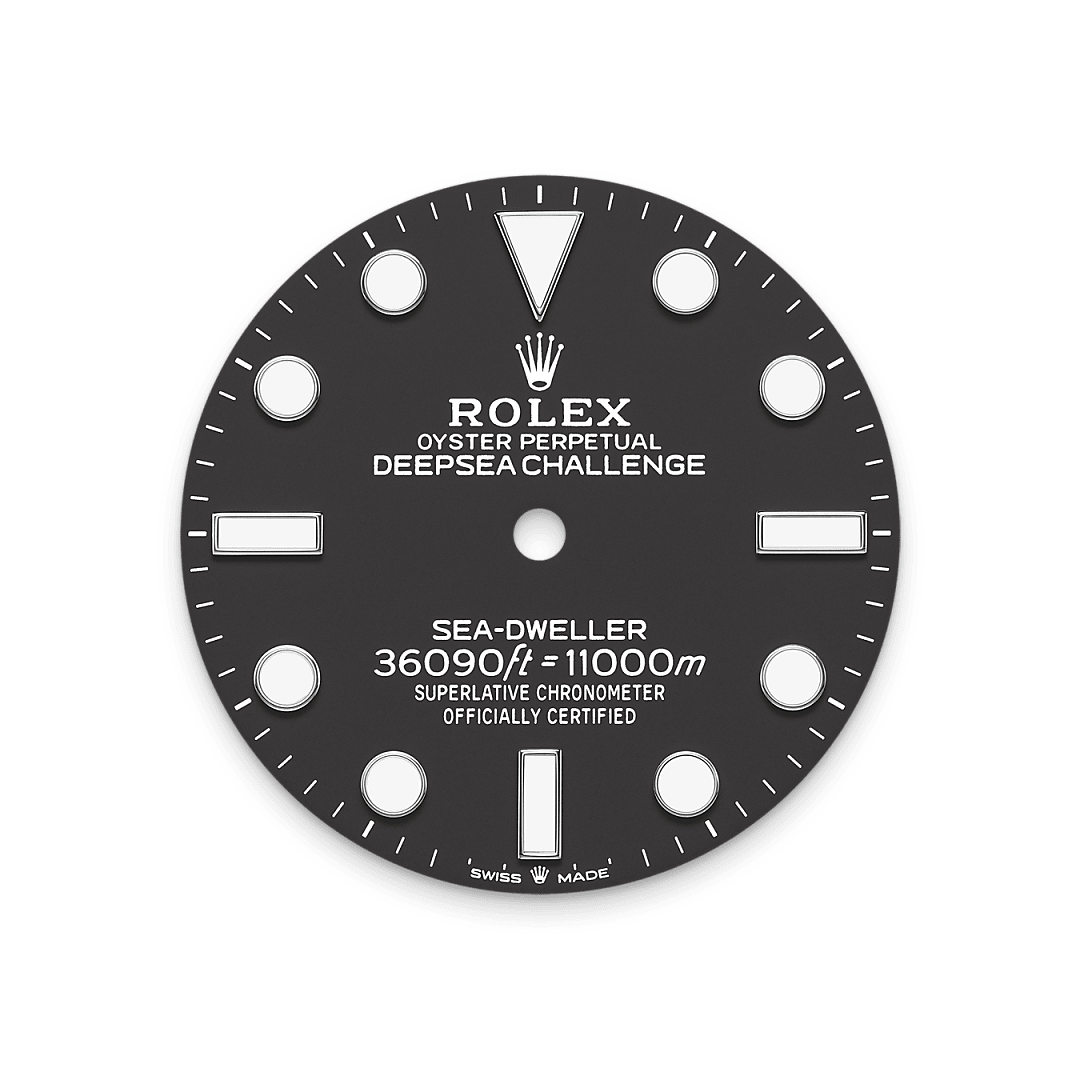 rolex Deepsea Challenge dial  in RLX titanium, M126067-0001 - Myungbosa