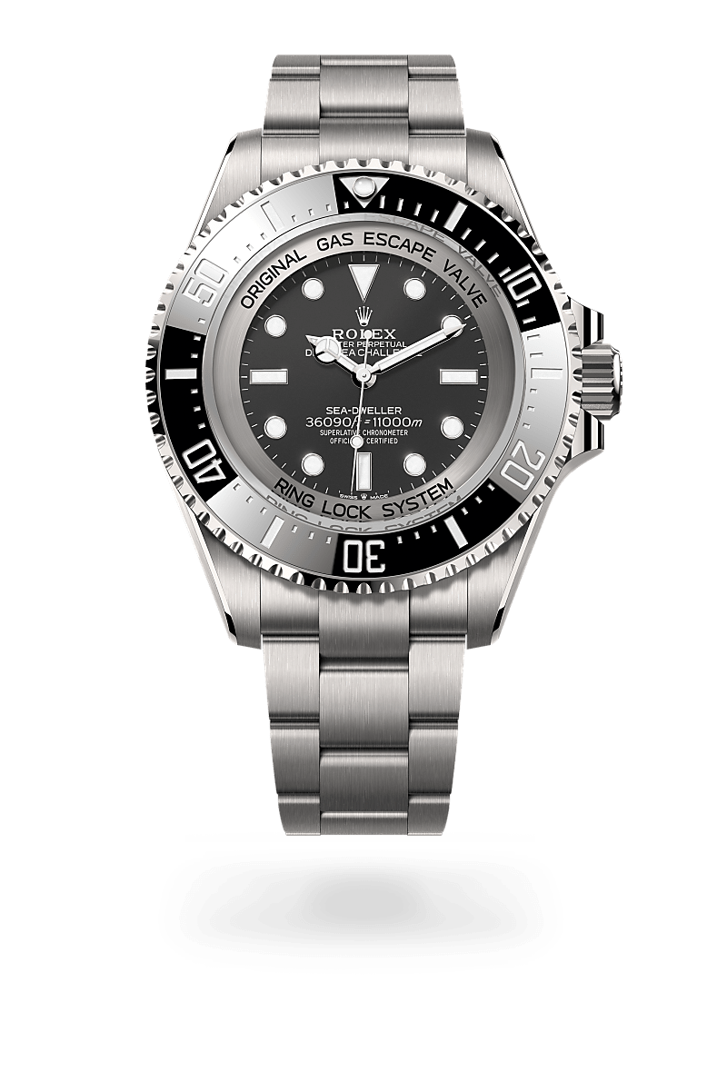 rolex DEEPSEA front view in RLX titanium, M126067-0001 - Myungbosa