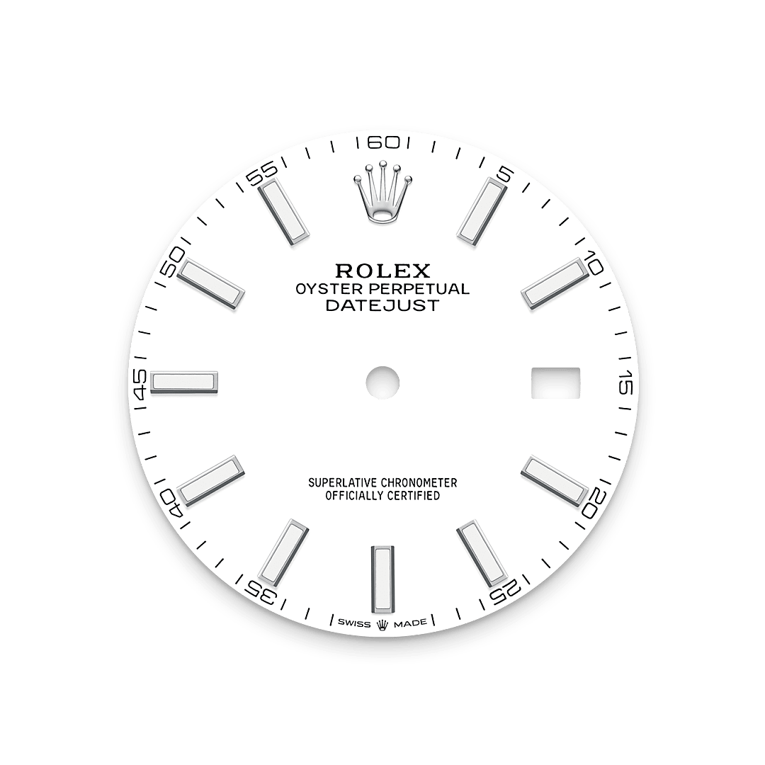 rolex Datejust 41 dial in Oystersteel, M126300-0005 - Myungbosa