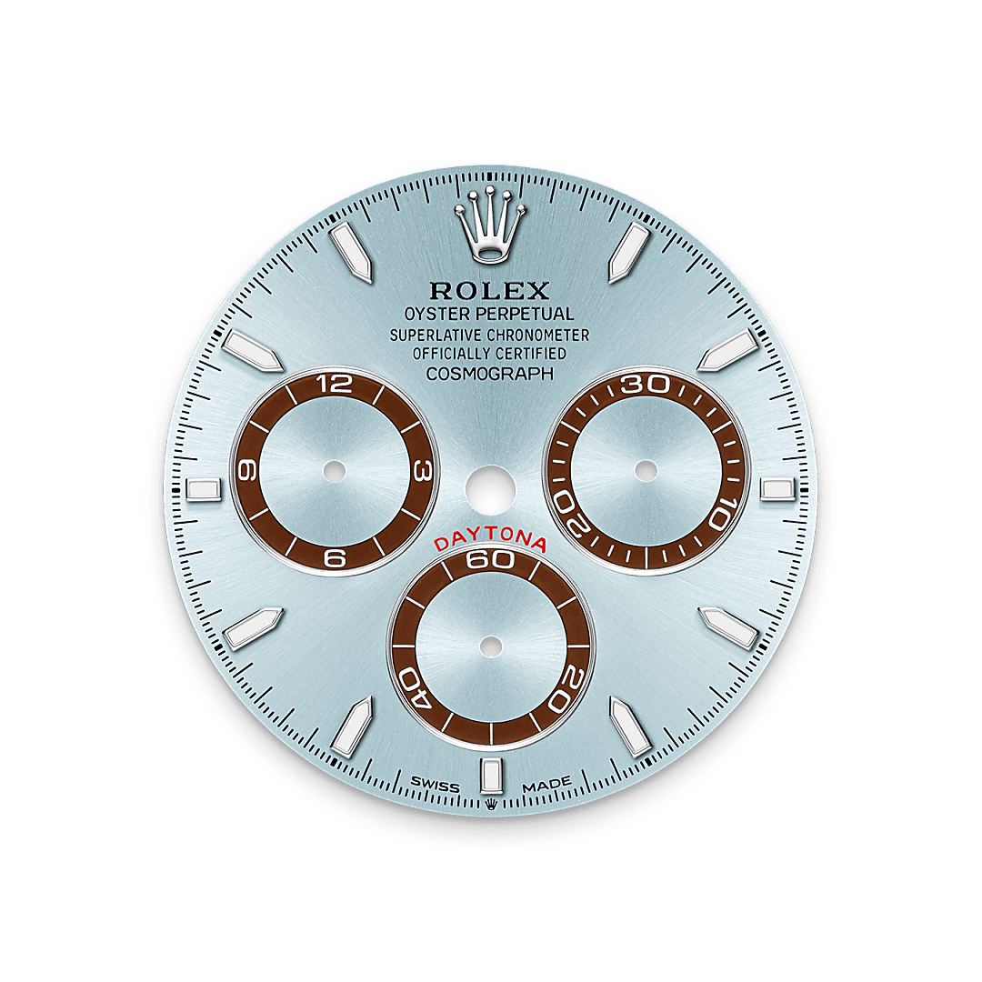 rolex Cosmograph Daytona dial in Platinum, M126506-0001 - Myungbosa