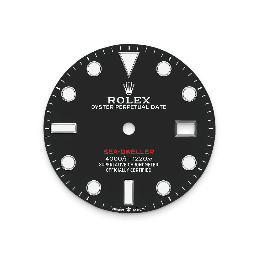 rolex Sea-Dweller dial in Oystersteel, M126600-0002 - Myungbosa