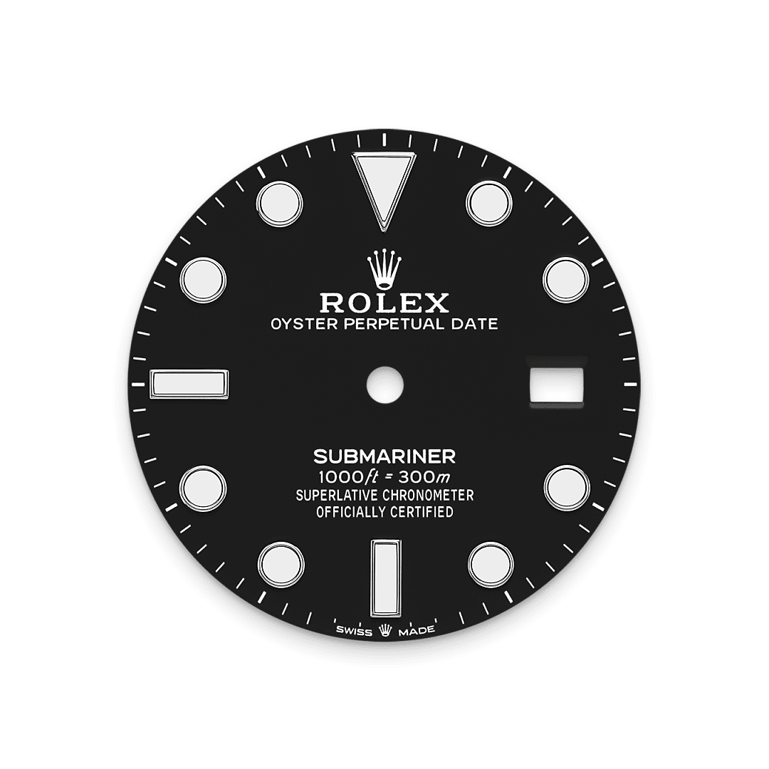 rolex Submariner Date dial  in Oystersteel, M126610LN-0001 - Myungbosa