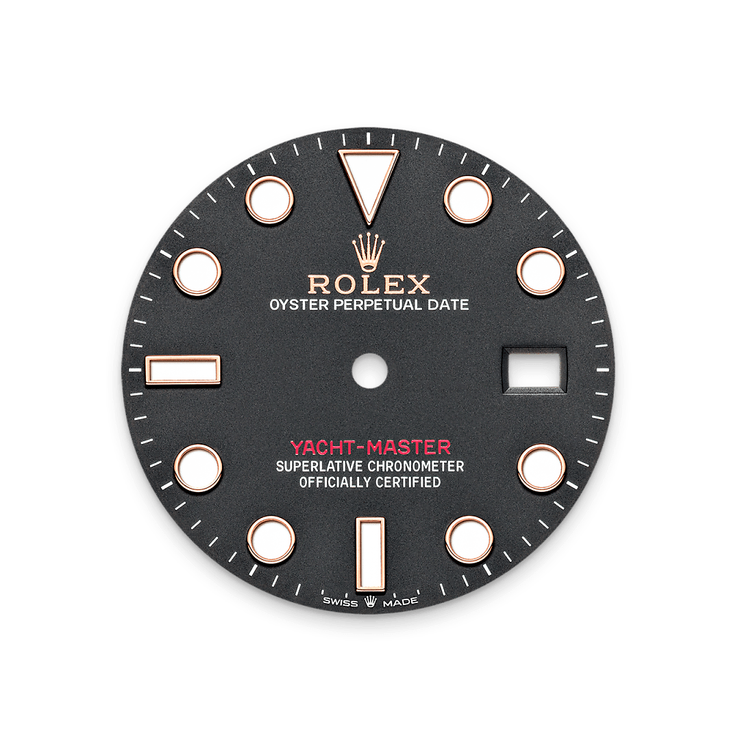 rolex Yacht-Master 40 dial  in Everose Rolesor - combination of Oystersteel and Everose gold, M126621-0002 - Myungbosa