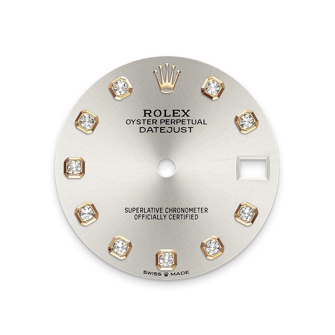 rolex Datejust 31 dial in Yellow Rolesor - combination of Oystersteel and yellow gold, M278273-0019 - Myungbosa