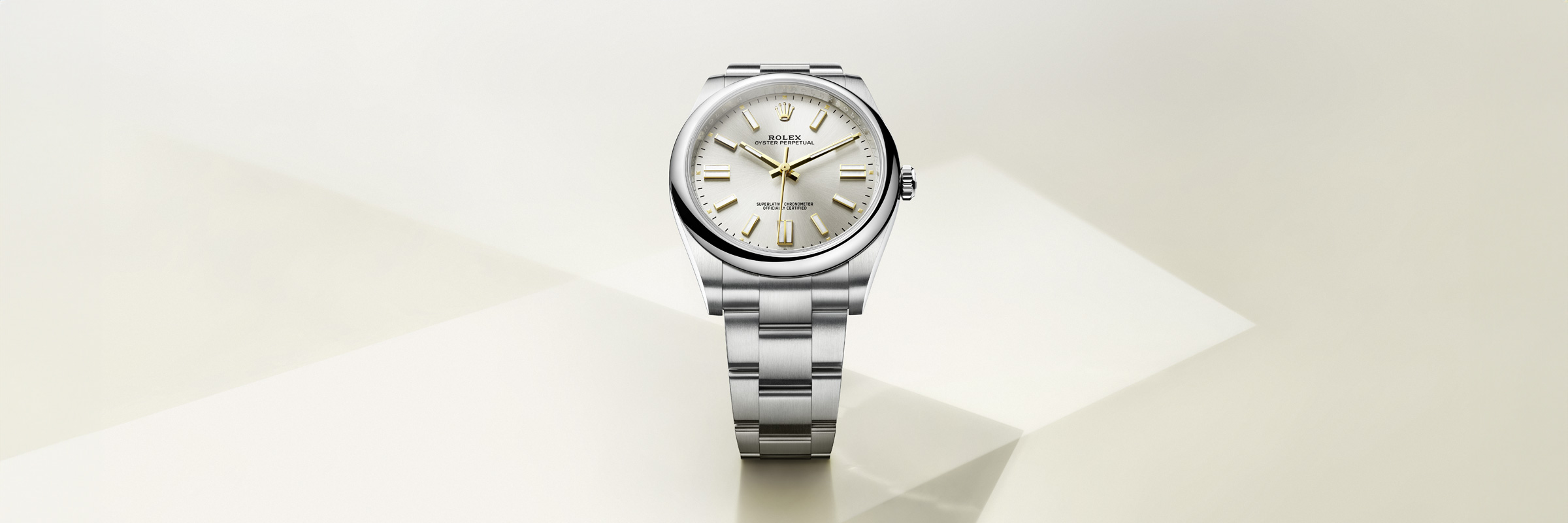 오이스터스틸 소재의 롤렉스 OYSTER PERPETUAL, M276200-0001 - 명보사